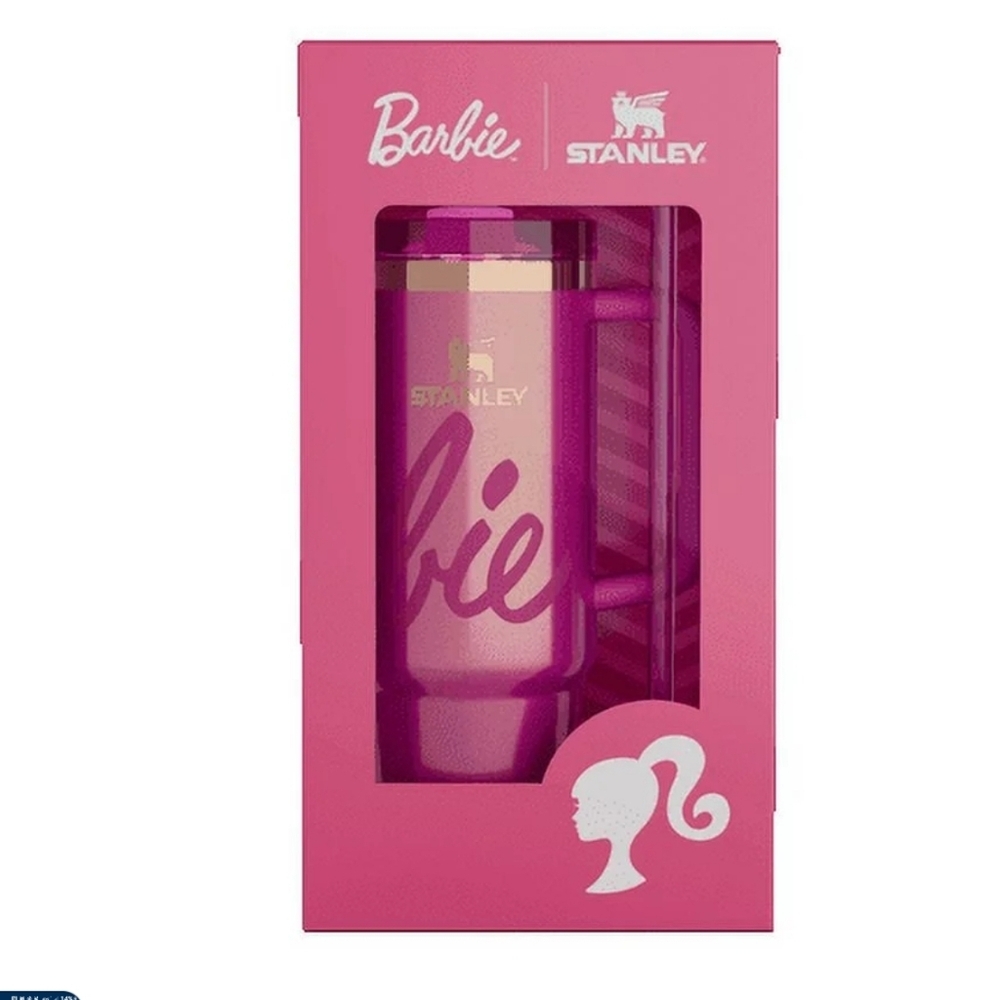 🐰BARBIE X STANLEY40oz ICON QUENCHER LIMITED EDITON. NEW In Box. GENUINE STANLEY - Picture 8 of 8